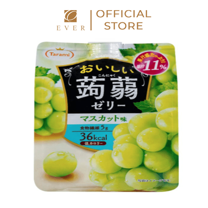 TARAMI_Thạch nước vị nho xanh 150g