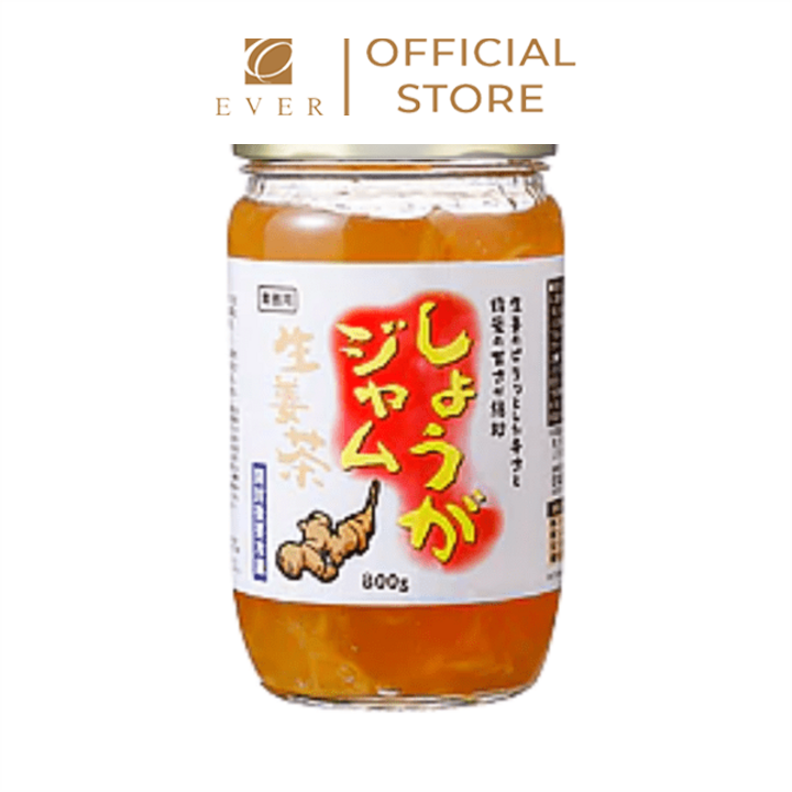 KOBE BUSSAN_Mứt trà gừng 800g