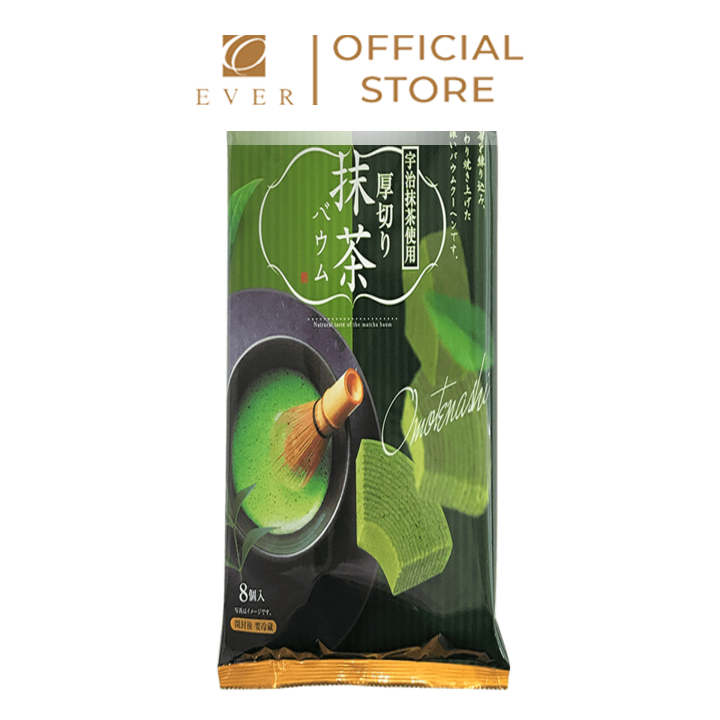 MARUKIN_Bánh baumkuchen vị trà xanh 200g