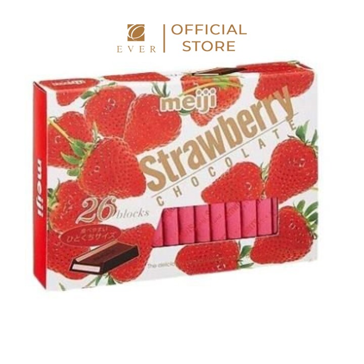 MEIJI_Socola vị dâu 120g