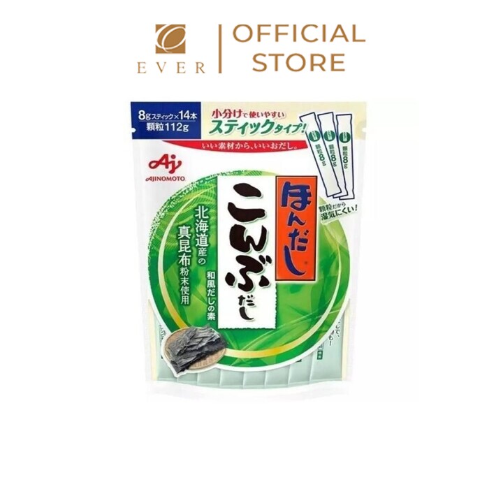 AJINOMOTO_Hạt nêm chiết xuất từ rong biển 112g