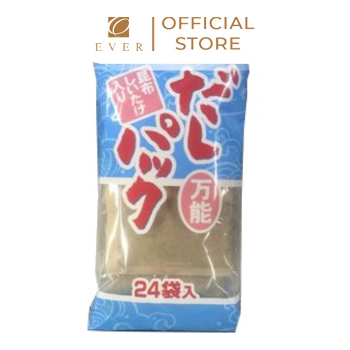 KATSUO_Hạt nêm dạng túi lọc có chiết xuất tảo bẹ và nấm hương 8g*24 gói