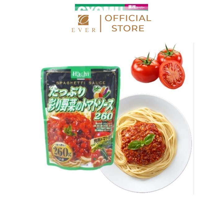 HACHI_Sốt cà chua cho mì spaghetti 260g
