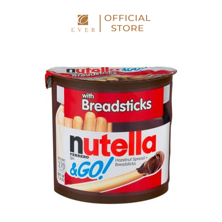 NUTTELA & GO_Bánh chấm với bánh mì 52g
