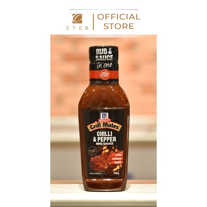 MCCORMICK_Sốt ướp BBQ vị ớt 500g