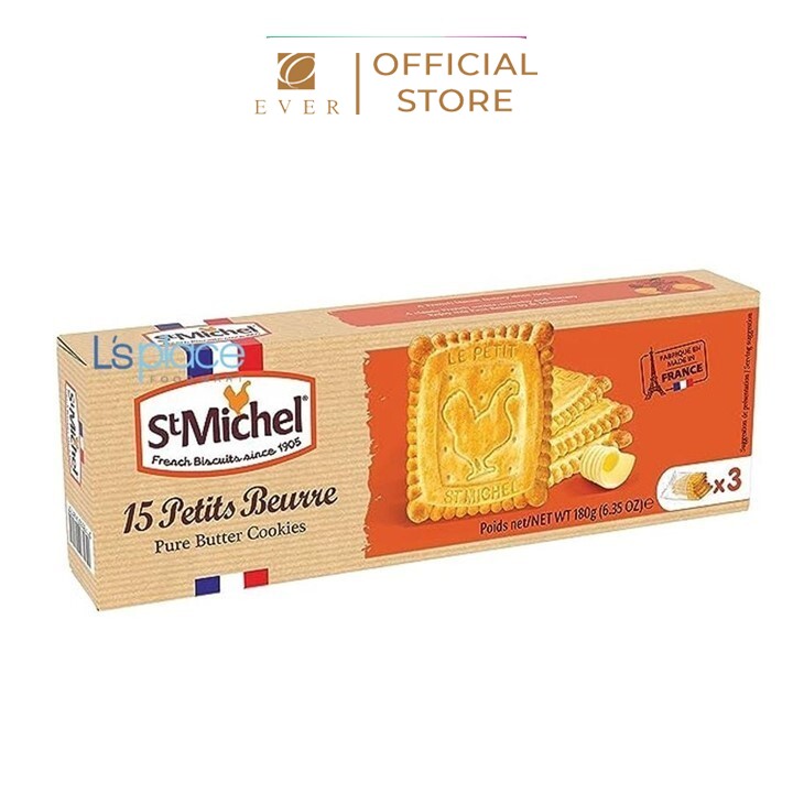 ST MICHEL_Bánh quy Petit vị bơ 180g
