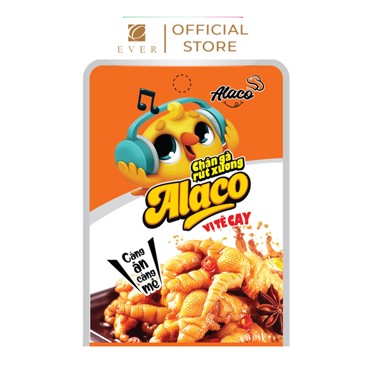 ALACO_Chân gà rút xương vị cay ngọt 26g