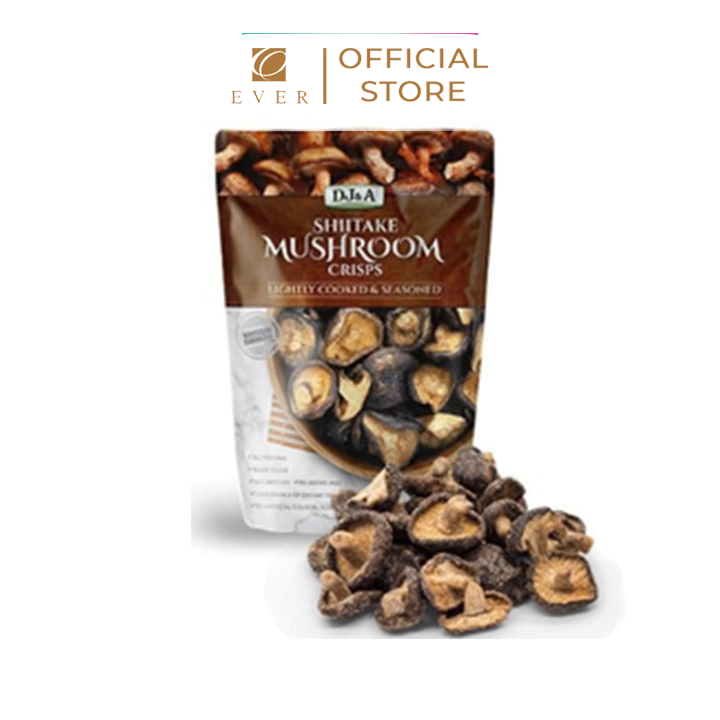 DJ&A_Nấm hương sấy giòn 65g