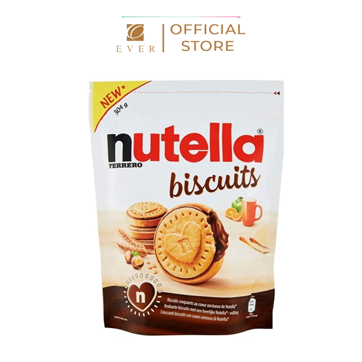 NUTELLA_Bánh quy nhân kem socola 304g