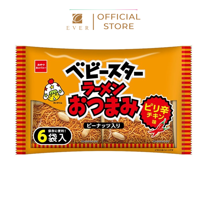 OYATSU_Mì tôm trẻ em vị gà cay 138g