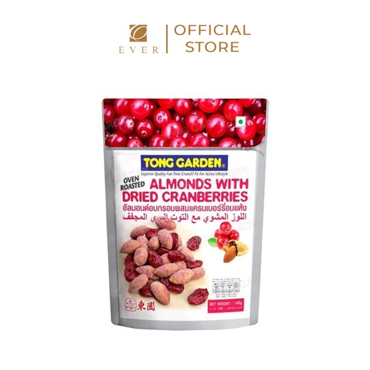 TONG GARDEN_Hạnh nhân mix trái nam việt quất sấy khô 140g