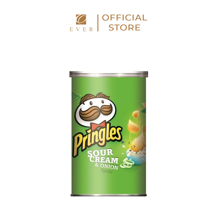 KELLOGG'S_Snack khoai tây chiên Pringles vị kem chua và hành 42g