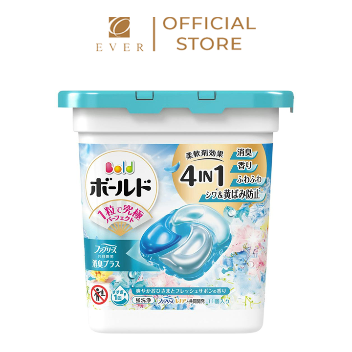 P&G_Viên giặt Bold xanh 11 viên (cod mới 2025)