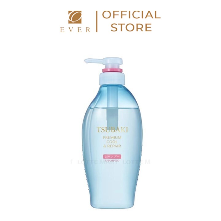 TSUBAKI_Dầu gội phục hồi, sạch dầu, mát lạnh 450ml