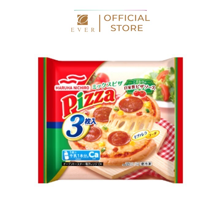 MARUHA_Pizza 3P thập cẩm đông lạnh 300g