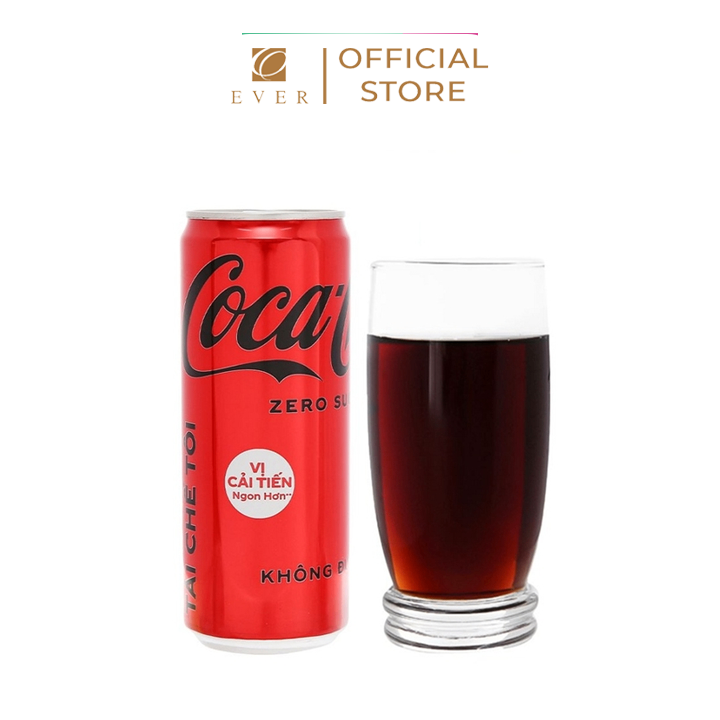 COCA COLA_Nước ngọt có ga không đường 320ml