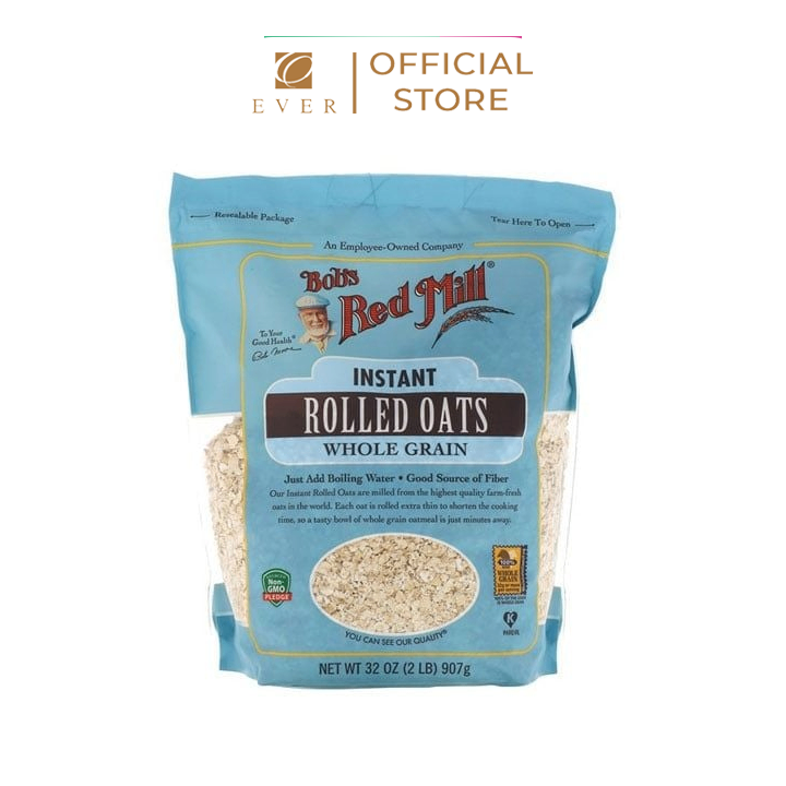 BOB'S RED MILL_Yến mạch cán ăn liền 907g