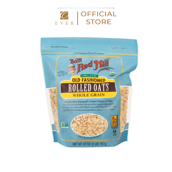 BOB'S RED MILL_Yến mạch cán cỡ vừa 907g