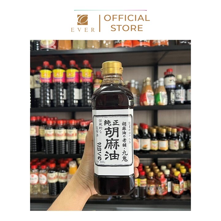 KUKI_Dầu ăn chiết xuất từ hạt mè 600g