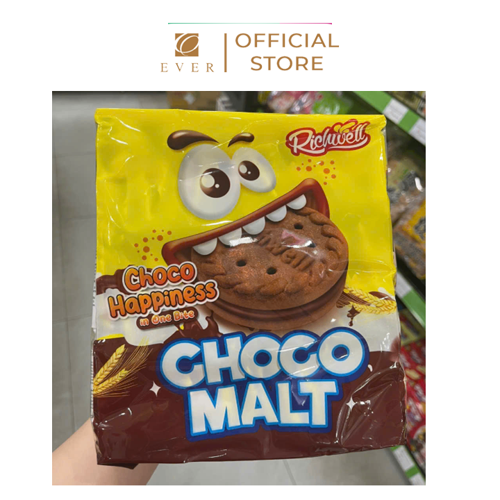 RICHWELL_Bánh quy Chocomalt vị socola 450g