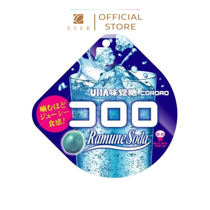 UHA_Kẹo dẻo Koroco vị Ramune soda 40g