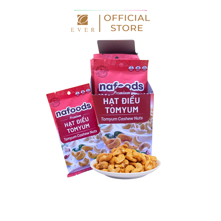NAFOODS_Hạt điều vị tomyum 30g