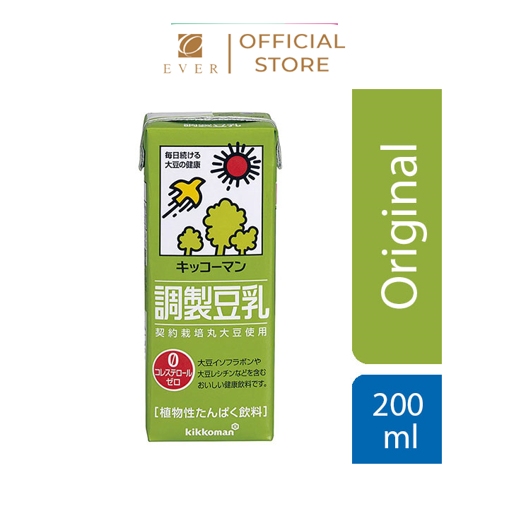 KIKKOMAN_Sữa đậu nành vị truyền thống 200ml