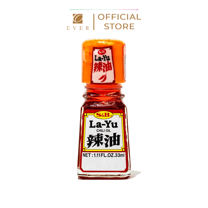 S&B_Gia vị dầu ớt 33ml