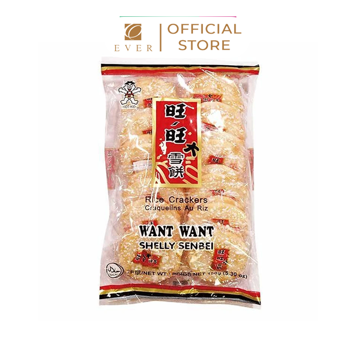WANT WANT_Bánh gạo tuyết Senbei 150g
