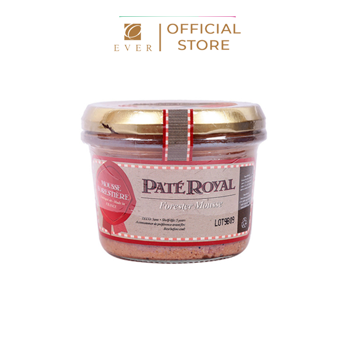 ROYAL_Pate thịt hương nấm rừng dạng nhuyễn 180g