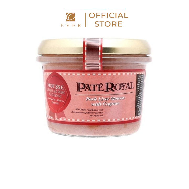 ROYAL_Pate gan gà lợn cognac 180g