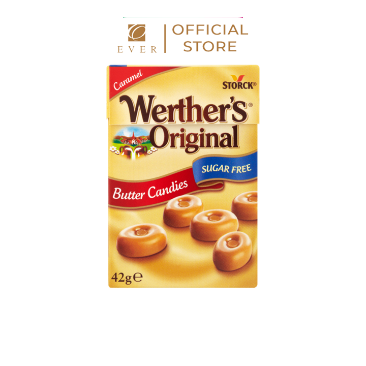 WERTHER'S_Kẹo caramel Original vị kem không đường 42g