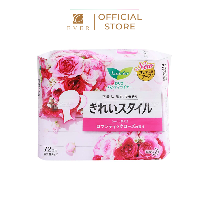 LAURIER_BVS hàng ngày hương hoa hồng 72P 14cm