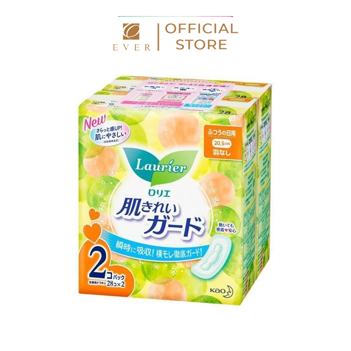 LAURIER_BVS ban ngày không cánh 28P*2 20.5cm (set 2 bịch)