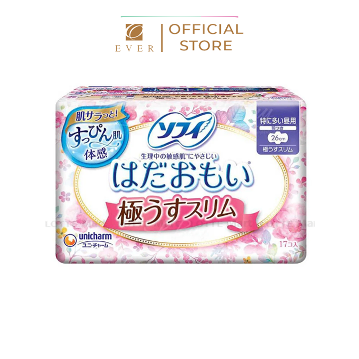 SOFY_BVS Ultrathin ban ngày có cánh siêu mỏng 17P 26cm