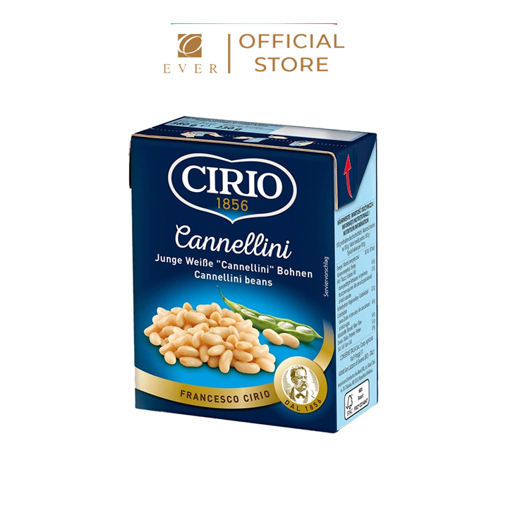 CIRIO_Đậu tây trắng hộp giấy 380g