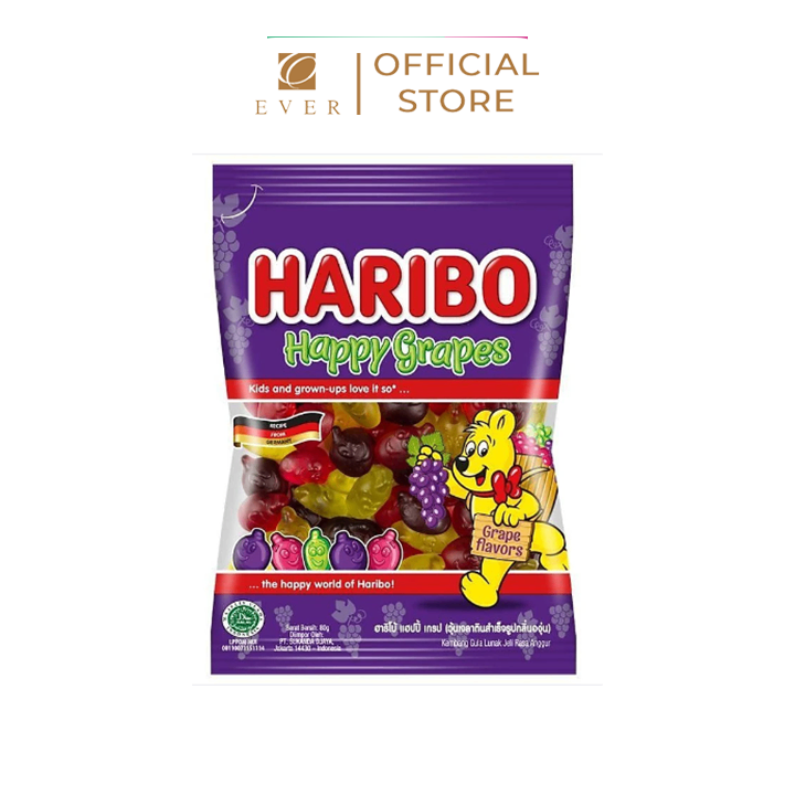 HARIBO_Kẹo dẻo vị nho 80g