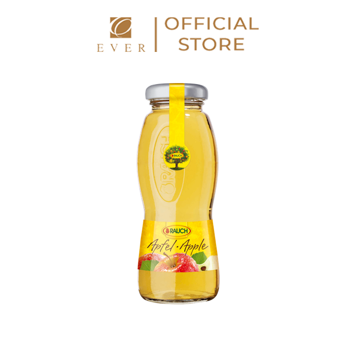 RAUCH_Nước ép táo nguyên chất chai thủy tinh 200ml