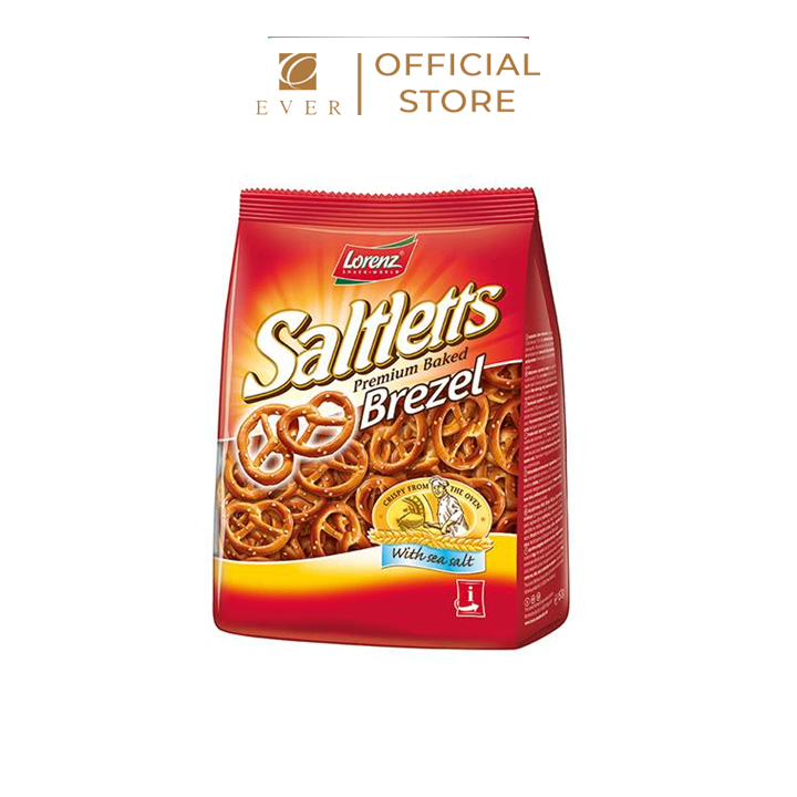 LORENZ_Bánh xoắn brezel vị truyền thống 150g