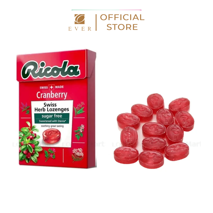 RICOLA_Kẹo thảo mộc vị nam việt quất 40g