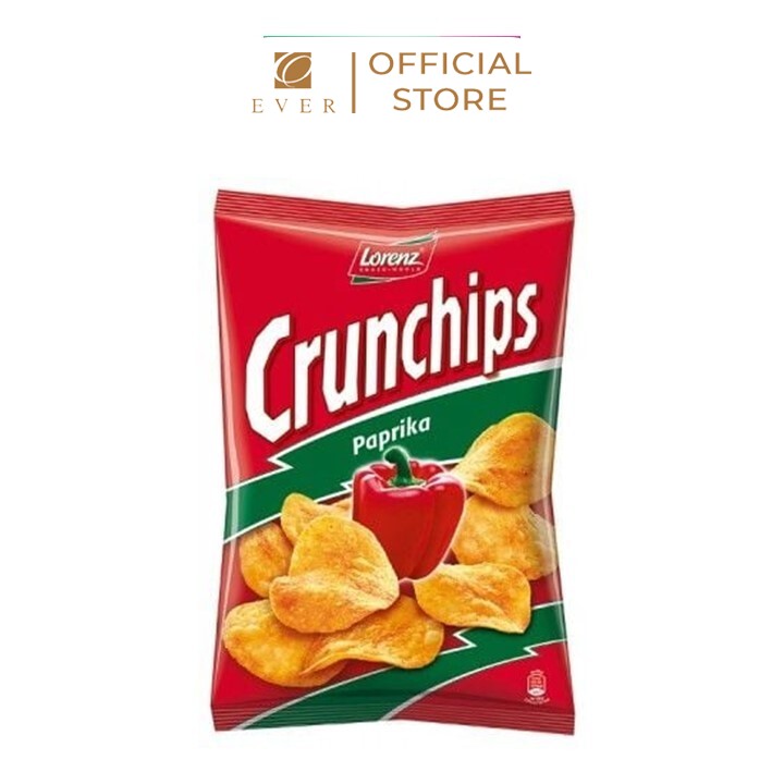 LORENZ_Snack khoai tây chiên Crunchip vị ớt ngọt 100g