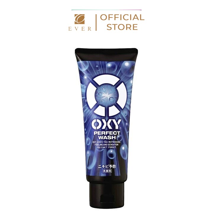 OXY_SRM cho nam làm sạch ngăn mụn chiết xuất bạc hà 130g