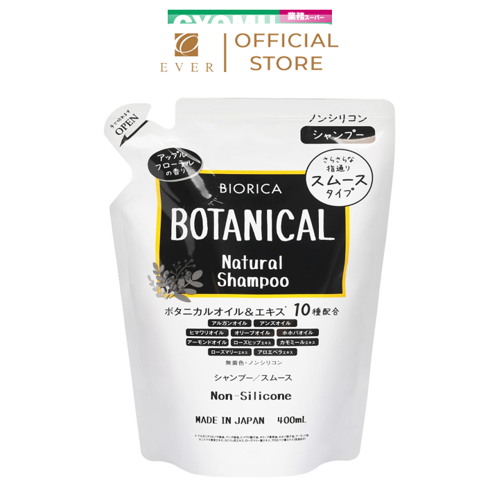 BOTANICAL_Dầu gội từ thảo mộc, không silicon 400ml