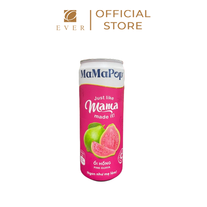 GOODY_Nước trái cây Mamapop vị ổi hồng 330ml