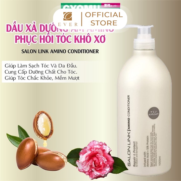 SALONLINK_Dầu xả Amino phục hồi tóc khô xơ 1L