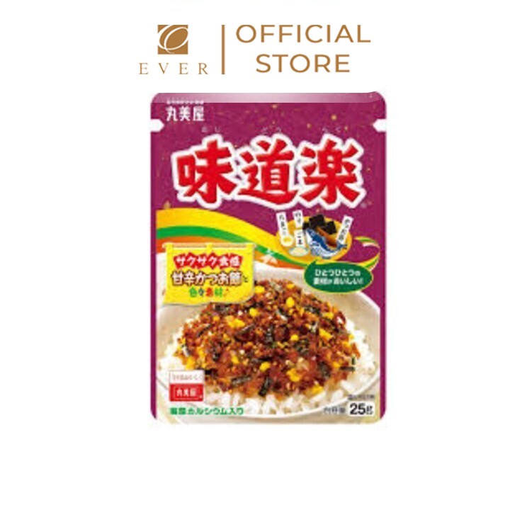 MARUMIYA_Rắc cơm vị cá, trứng, rong biển 28g