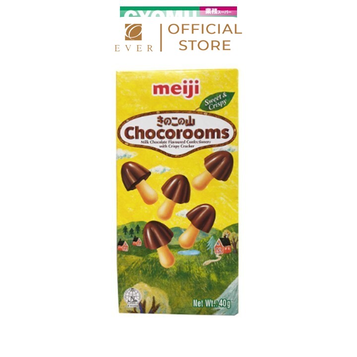 MEIJI_Socola hình nấm 40g