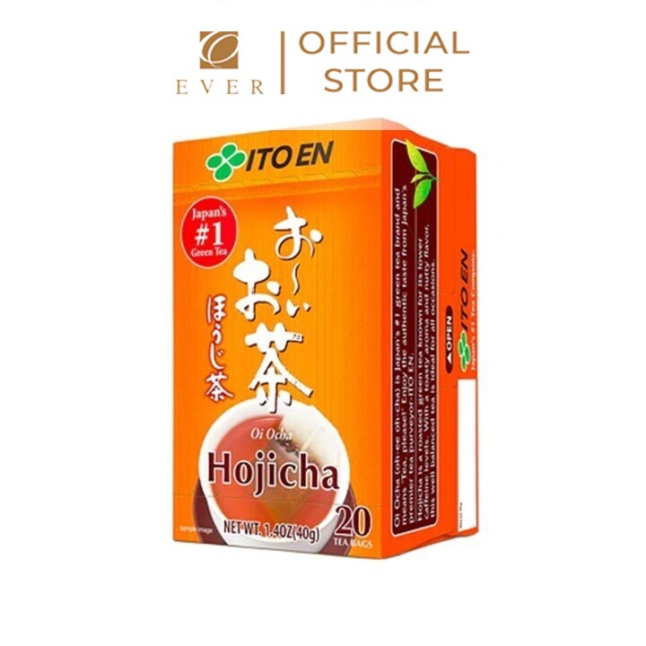 ITOEN_Trà xanh gạo rang túi lọc Oi Ocha Hojicha 32g