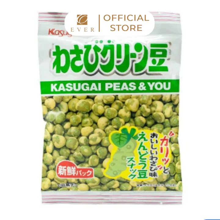 KASUGAI_Đậu hà lan vị wasabi 76g