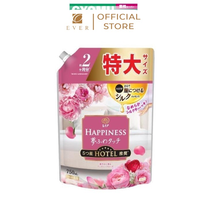 P&G_Nước xả vải LIP Happiness hương hoa quyến rũ 750ml